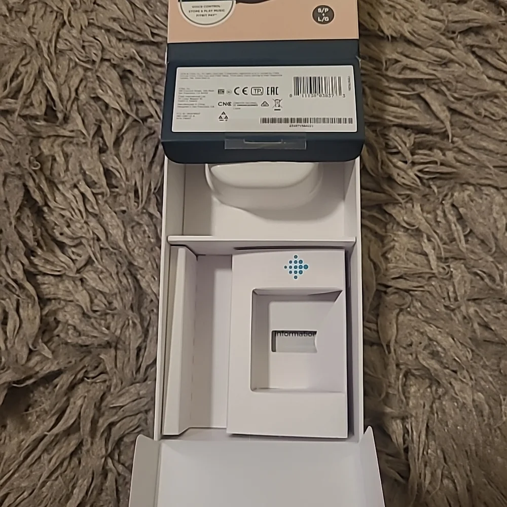 Fitbit Versa 2 Smartwatch - Black and Rose Gold BOX OnLY
